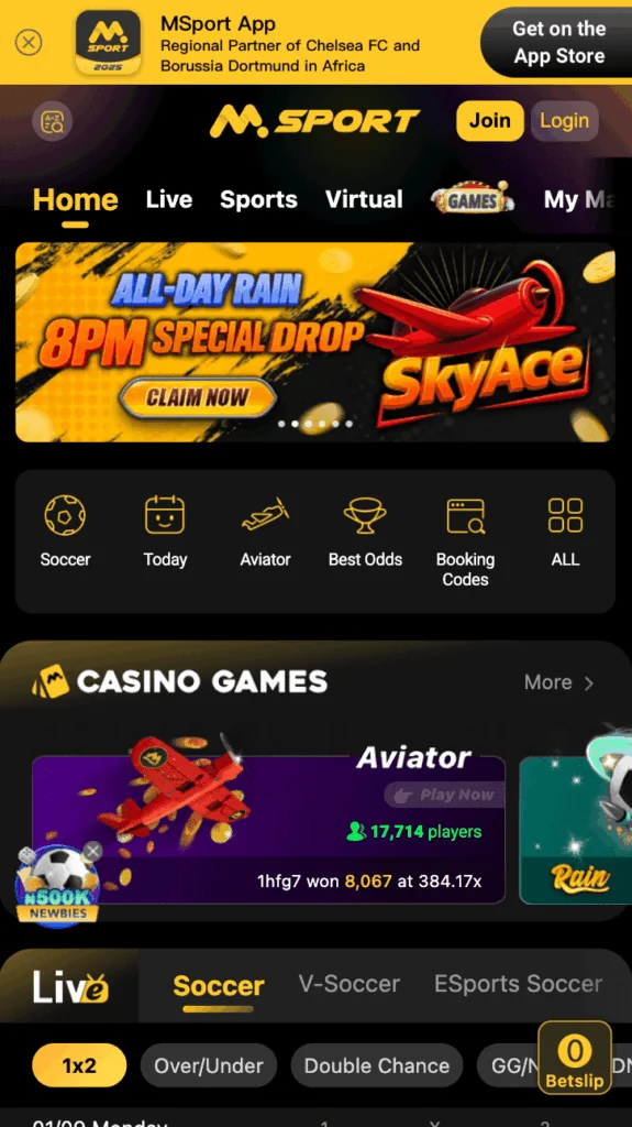 homepage Msport